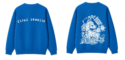 polera sublime azul